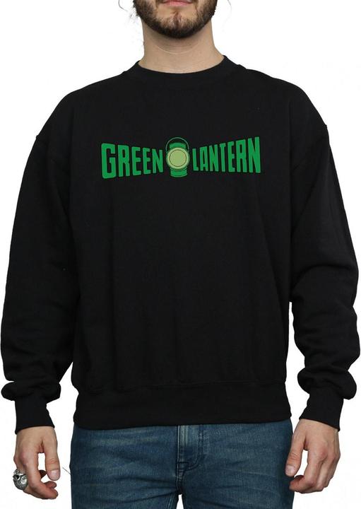 Image du produit - Sweat GREEN LANTERN TEXT LOGO - Homme (S)