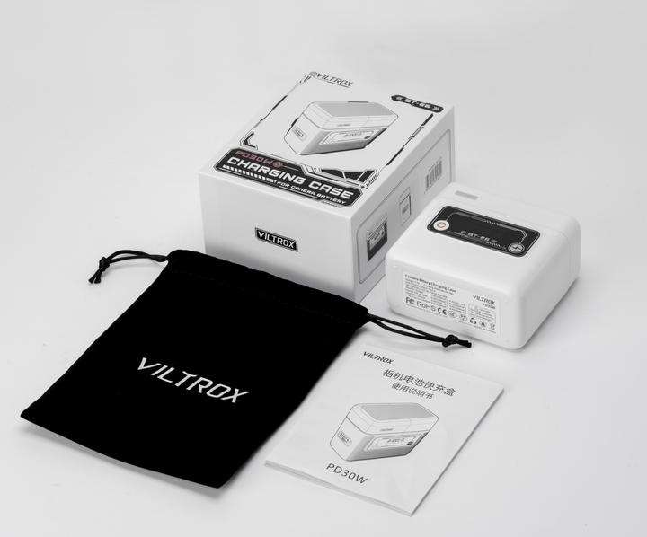Actual product image Viltrox Camera Battery Charging Case Power Bank for Canon LP E6 (Charger)