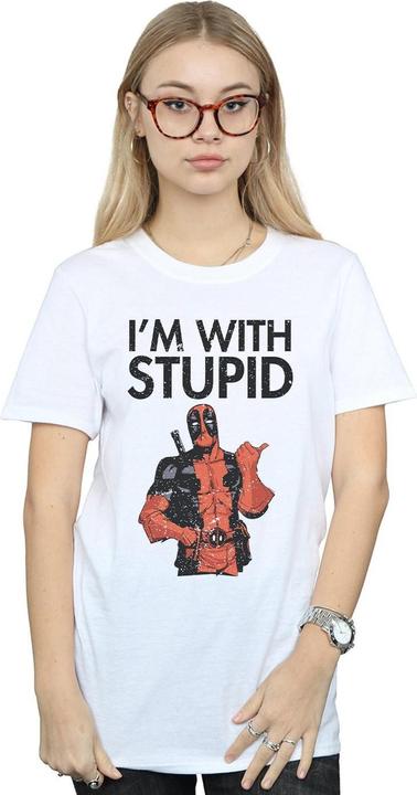 Produktbild Deadpool I'm With Stupid TShirt (L)