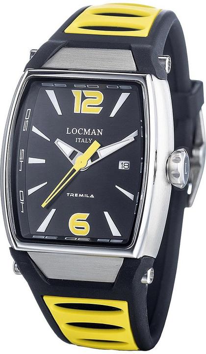 Produktbild Locman Italy Herrenuhr Tremila gelb Ref. 0552A (Analoguhr, 50 mm)