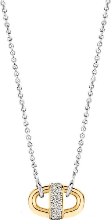 Produktbild Ti Sento Milano Collier mit Zirkonia vergoldet 3911ZY/42 (925 Sterling Silber, 48 cm)