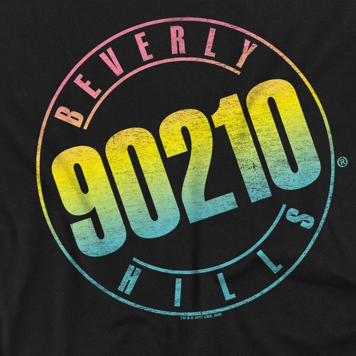 Immagine prodotto 90210 Maglietta Logo Miscela di Colori Uomo (4XL)