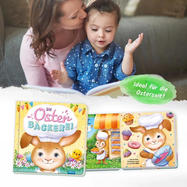 Produktbild Pappenbuch Die Osterbäckerei (Deutsch, Trötsch Verlag GmbH & Co. KG, 2023)