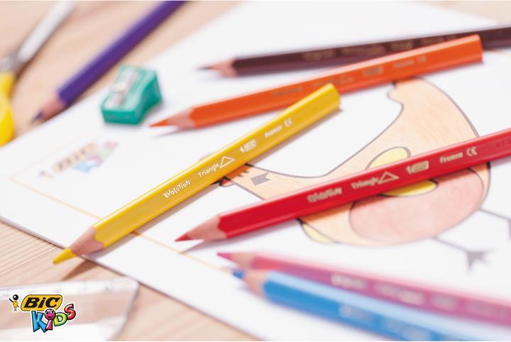 Image du produit Bic ECOlutions enfants triangle d'évolution (Multi, 12 x)