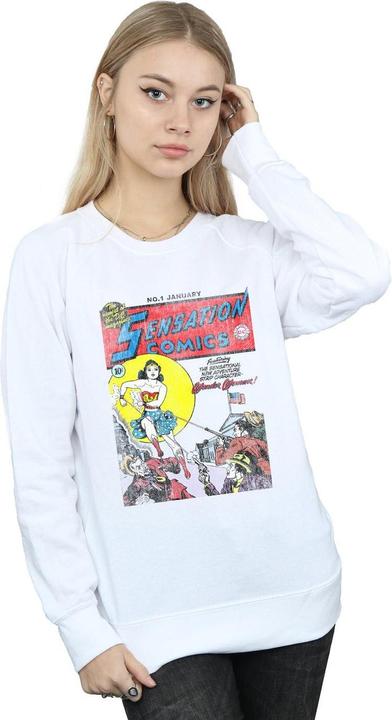 Image du produit - Sweat WONDER WOMAN SENSATION COMICS ISSUE COVER - Femme (M)