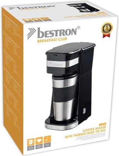 Produktbild Bestron Kaffeemaschine mit Thermobecher to go