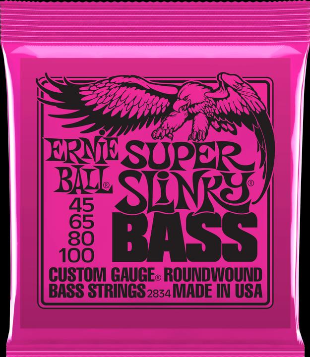 Produktbild Ernie Ball Super Slinky (4 x, E-Bass, 0.10")