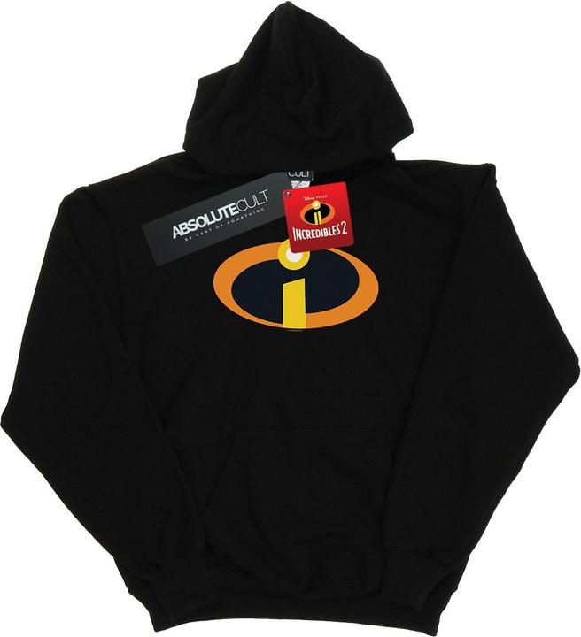 Actual product image Disney Girls The Incredibles Costume Logo Hoodie (128)