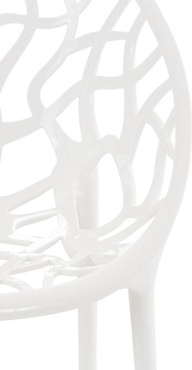 Produktbild CLP Stapelstuhl CRYSTAL, weiss glanz
