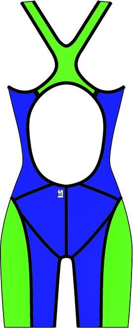 Aqua Feel Aguafeel Neck To Knee Speedblue Badeanzug Für Damen (32)