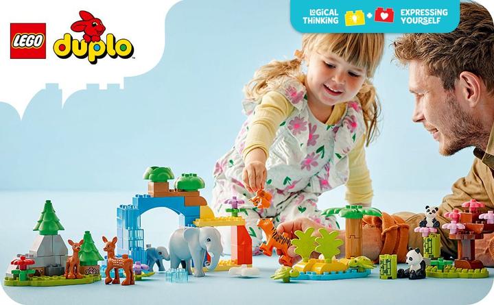 Actual product image LEGO Wildtier-Familien 3-in-1-Set (10446)