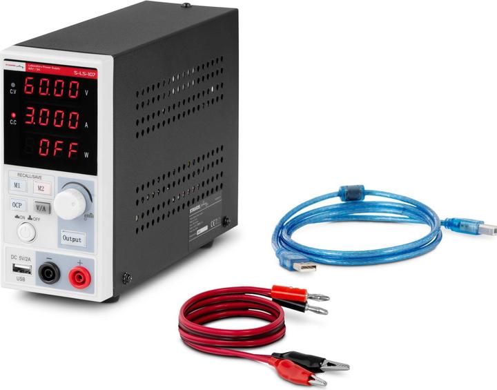 Stamos Labornetzgerät Labornetzteil regelbares Netzteil Labor 60 V 0 - 3 A 180 W