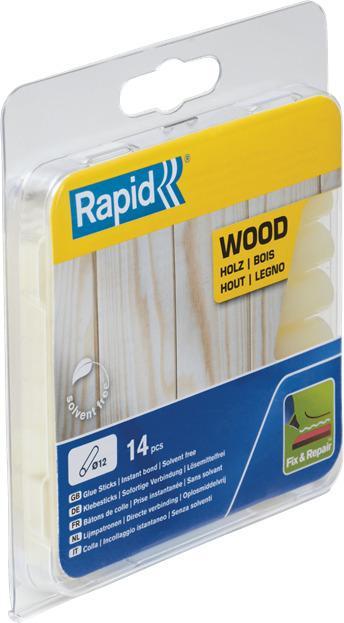 Produktbild Rapid Holz Klebesticks Ø12x94mm 14 Stück