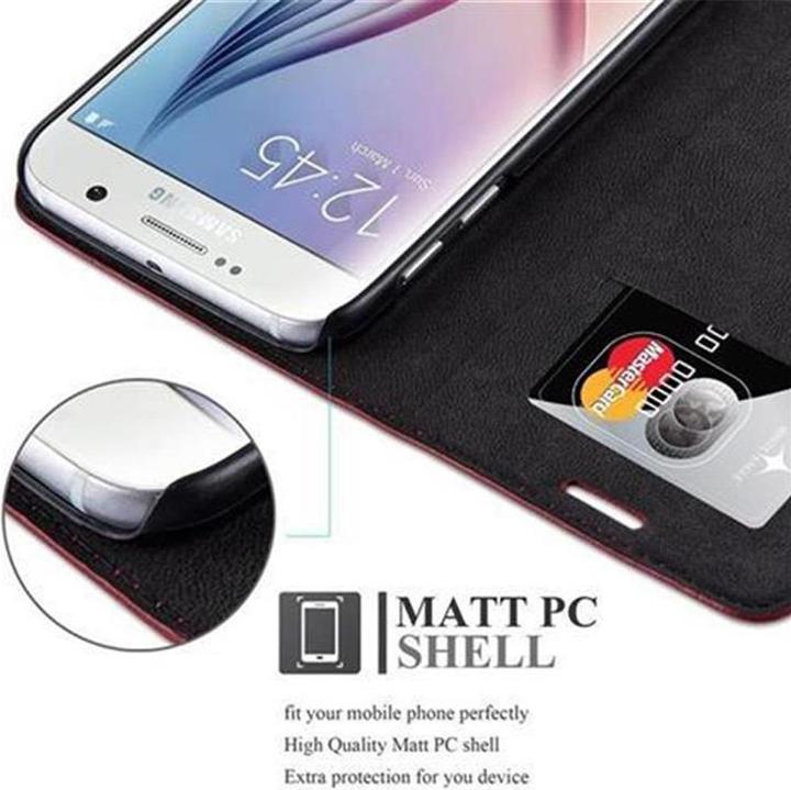 Productafbeelding Cadorabo Boek Onzichtbare Magneethoes (Samsung Galaxy S6)