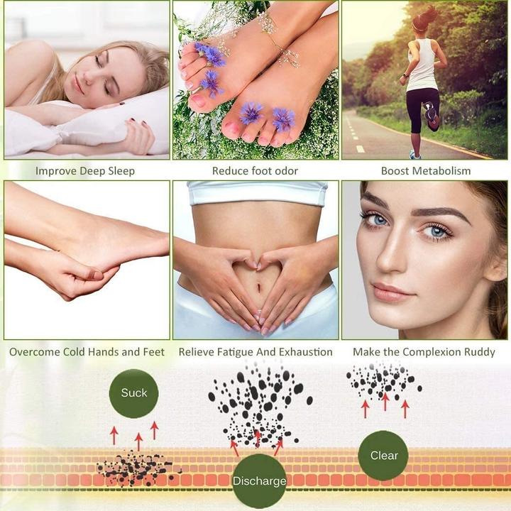 Produktbild Calitron DETOX Fusspflaster 10er Pack (Fusscrème & Fussgel)