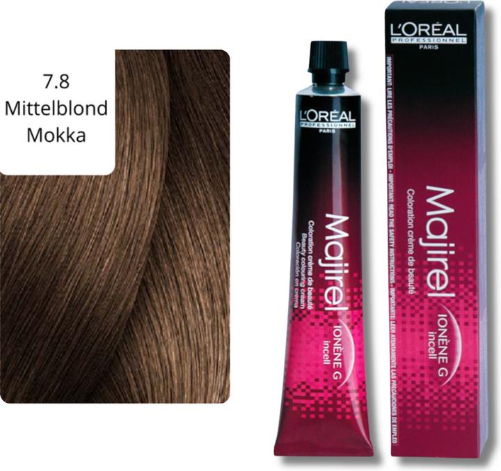 Image du produit L'Oréal Professionnel Majirel (7,8 Blond blond moyen moka)
