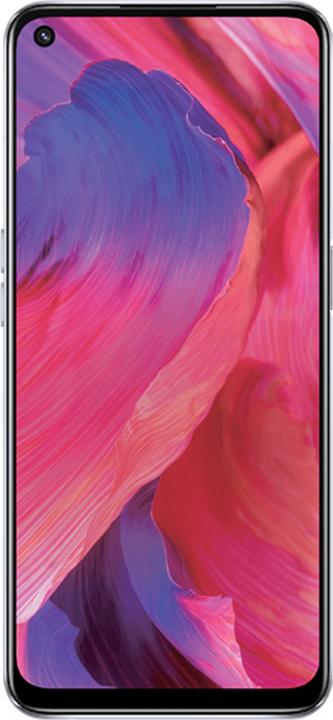 Actual product image OPPO A74 5G (128 GB, Silver, 6.50", Dual SIM, 48 Mpx, 5G)