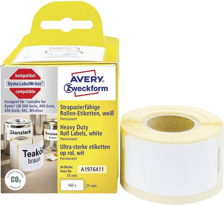 Produktbild Avery Rollen-Etiketten