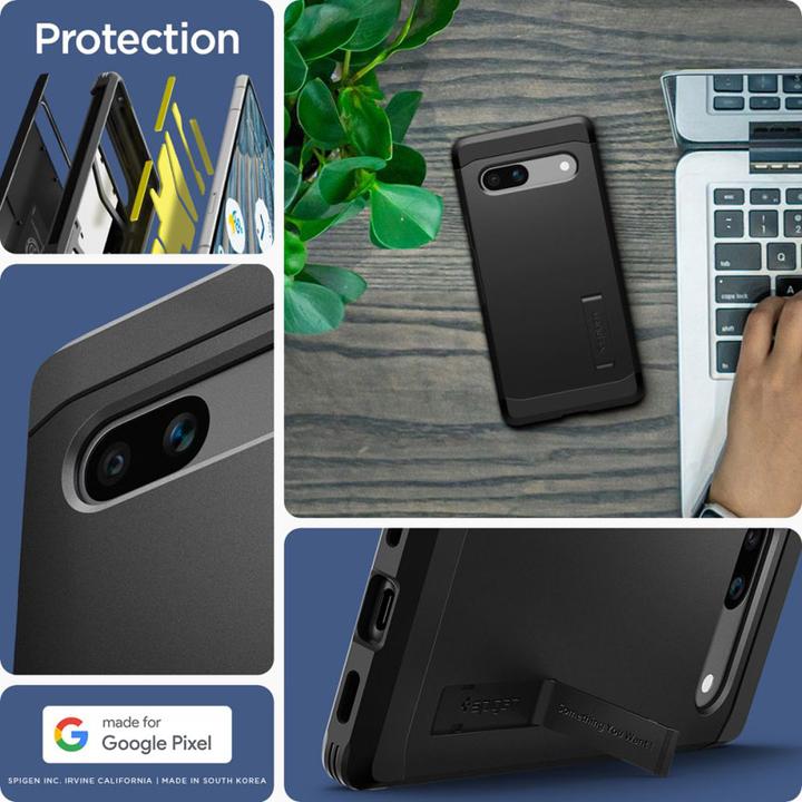 Produktbild Spigen Tough Armor Google Pixel 7A czarny/black ACS05819 (Google Pixel 7a)