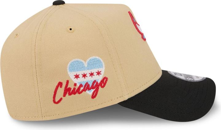 Actual product image New Era 9Forty A-Frame Snapback Cap - City Chicago Bulls
