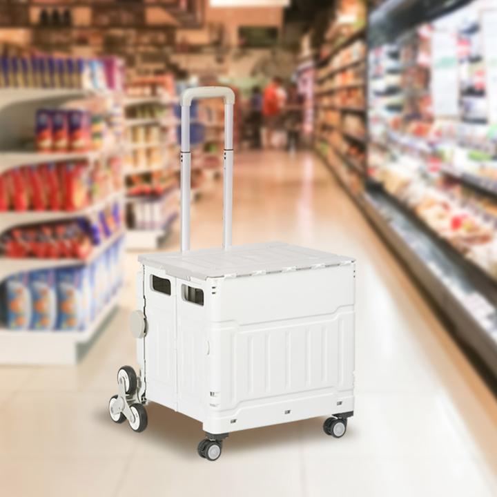 Immagine prodotto Homcom Carrello spesa con manico telescopico