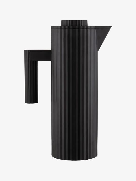 Image du produit Alessi Pichet isolant PLISSÃ‰ noir (1 l)