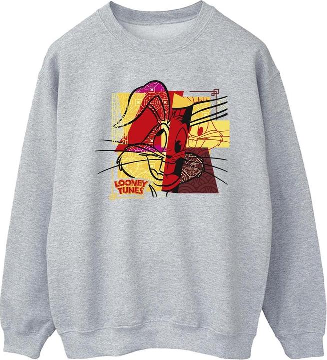 Looney Tunes Bugs Bunny Rabbit New Year Sweatshirt