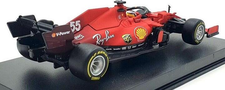 Image du produit Bburago 18-36828 v2 Formula 1 SF21 Carlos Sainz #55 κόκκινο Official Ferrari κλίμακα 1:43 μεταλλικό