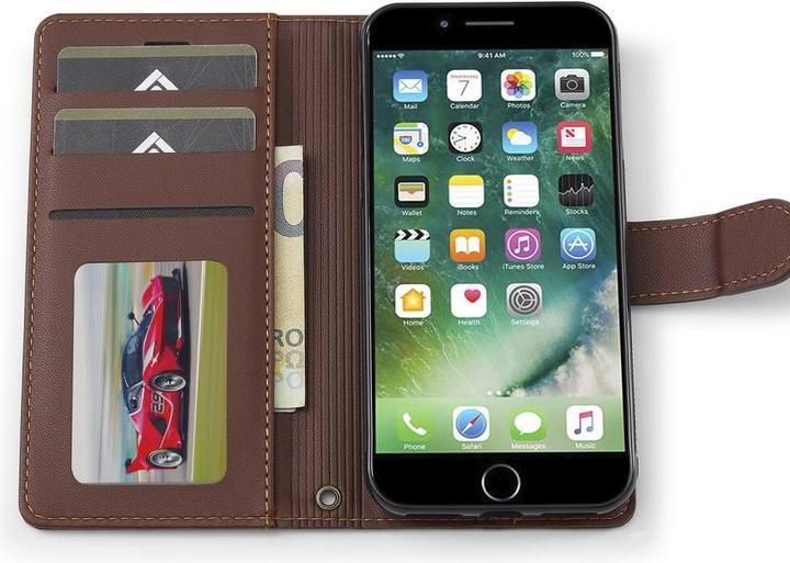Image du produit LC.Imeeke iPhone SE / 8 / 7 - Teilbare Brieftasche 2-in-1 Handyhülle (Apple iPhone SE (3ème génération), Apple iPhone 7, Apple iPhone 8, Apple iPhone SE (2ème génération))