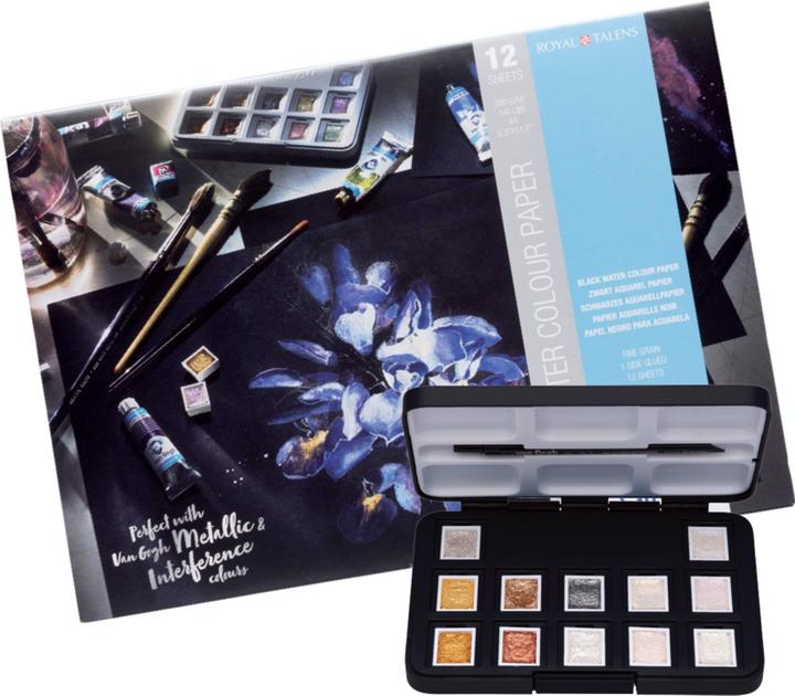 Immagine prodotto Van Gogh Acquerello Pocket Box Metallic Set