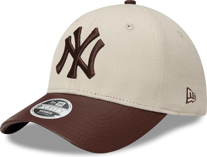 Image du produit New Era 9Forty Damen Cap - Kunstleder Schirm Ny Yankees