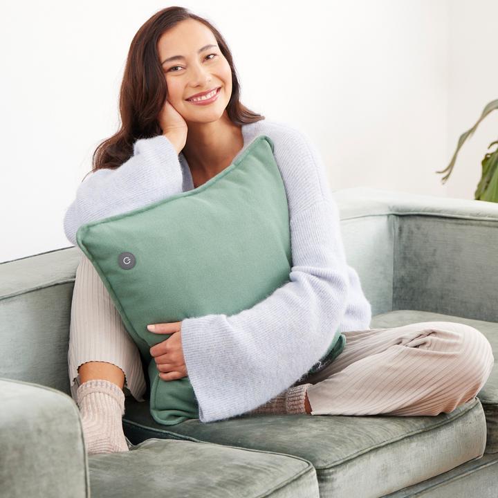 Actual product image Medisana HC 250 Interior Cushion Line green (40 x 40 x 18 cm)