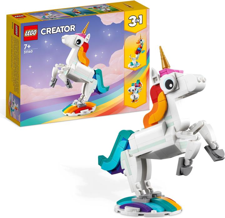 Image du produit LEGO 31140 Licorne magique (31140, LEGO Creator 3-in-1)