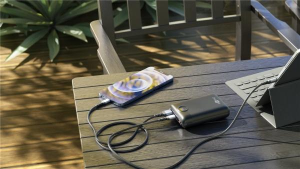 Actual product image Goobay Powerbank compact 20,000 mAh (20 mAh, 22.50 W, 77 Wh)