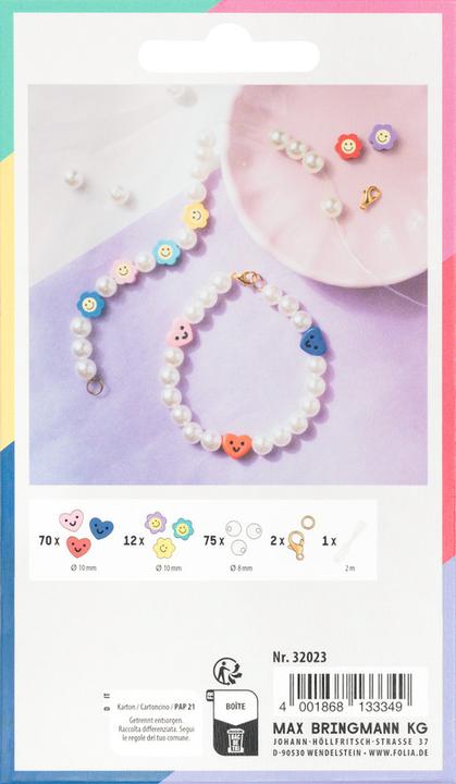 Image du produit Folia Perles Mix Smiley