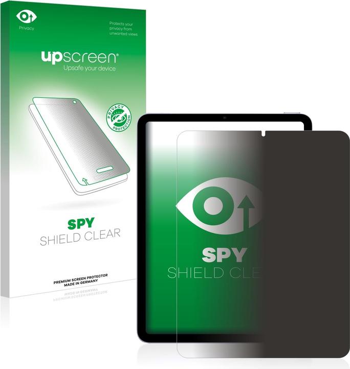 Actual product image upscreen Spy Shield Privacy Protector (1 Piece, IPad Air 5 WiFi 2022 (5th generation))
