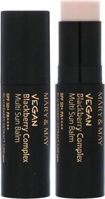 Mary&May Veganer Brombeerkomplex Multi Sun Balm SPF 50+ PA++++ 0.35 oz 10g (Sonnencreme Gesicht, SPF 50+)