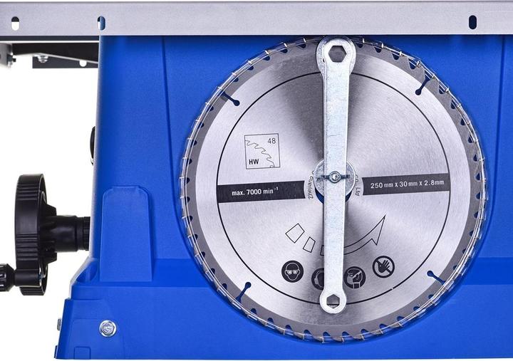 Actual product image Scheppach HS100S Circular table saw 220-240V 50Hz 2000W - 250mm