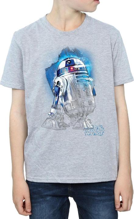 Image du produit Star Wars Boys R2-D2 Brushed T-shirt (140, 146)