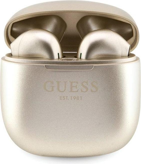 Actual product image Guess słuchawki Bluetooth GUTWST26PSD TWS + stacja dokująca złoty/gold Classic EST Logo (Wireless)