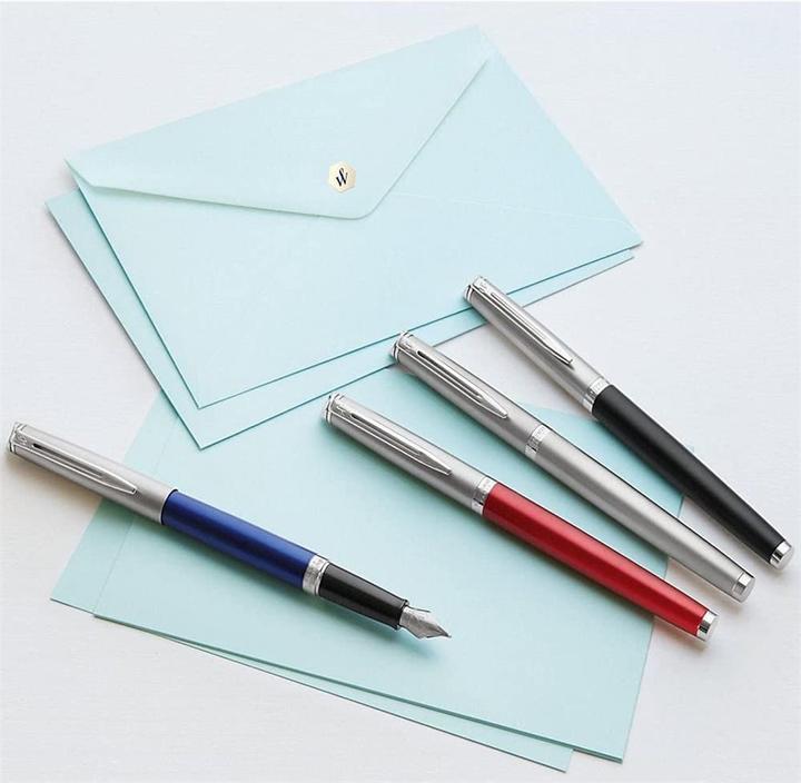Produktbild Waterman Füller Hémisphère -Edelstahl & C.C. M Bl (Blau, Blue, 1 x)