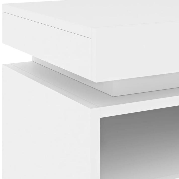 Actual product image VidaXL Bedside cabinet with LED lights (39 x 40 x 48.5 cm)