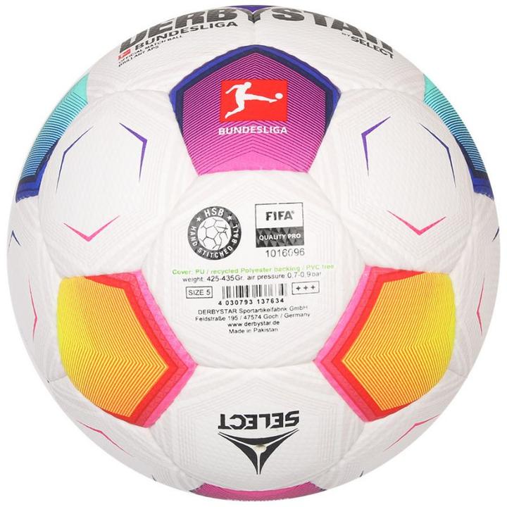 Produktbild Derbystar Fussball Bundesliga BRILLANT APS Spielball Saison 2023/24 (5)