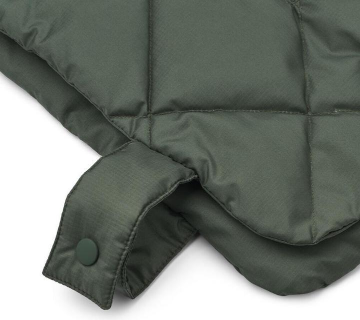 Actual product image Liewood Tate neck warmer Huntergreen