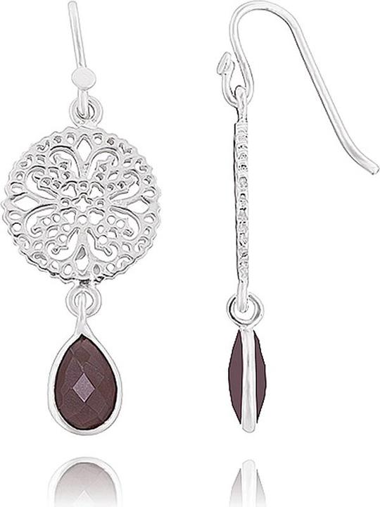 Immagine prodotto Leyda Boucles d'oreilles amuleti (Pietra, Argento 925)