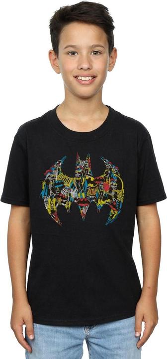 Produktbild Batman Batgirl Logo Collage TShirt Jungen (152, 158)