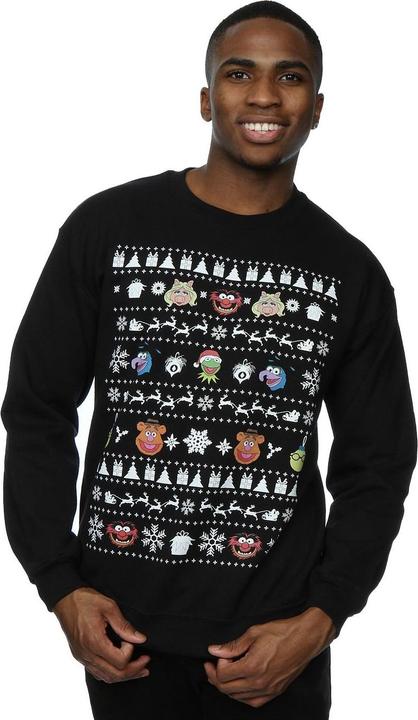 Produktbild Disney The Muppets Christmas Heads Sweatshirt (L)