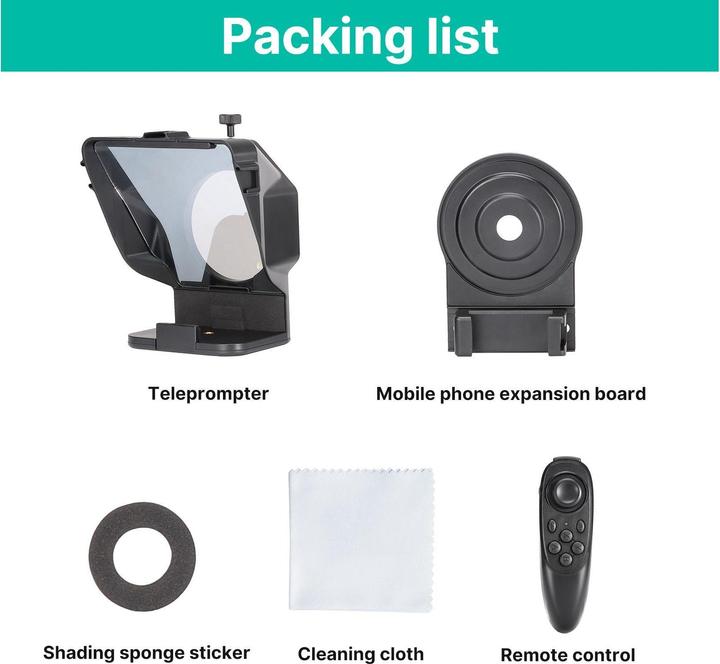 Actual product image Ulanzi PT-16 (Teleprompters)