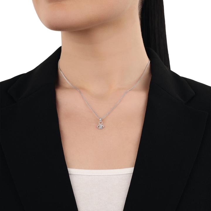 Produktbild Amor Charms für Damen, 925 Sterling Silber, Zirkonia synth. | Auge (Silber 925)