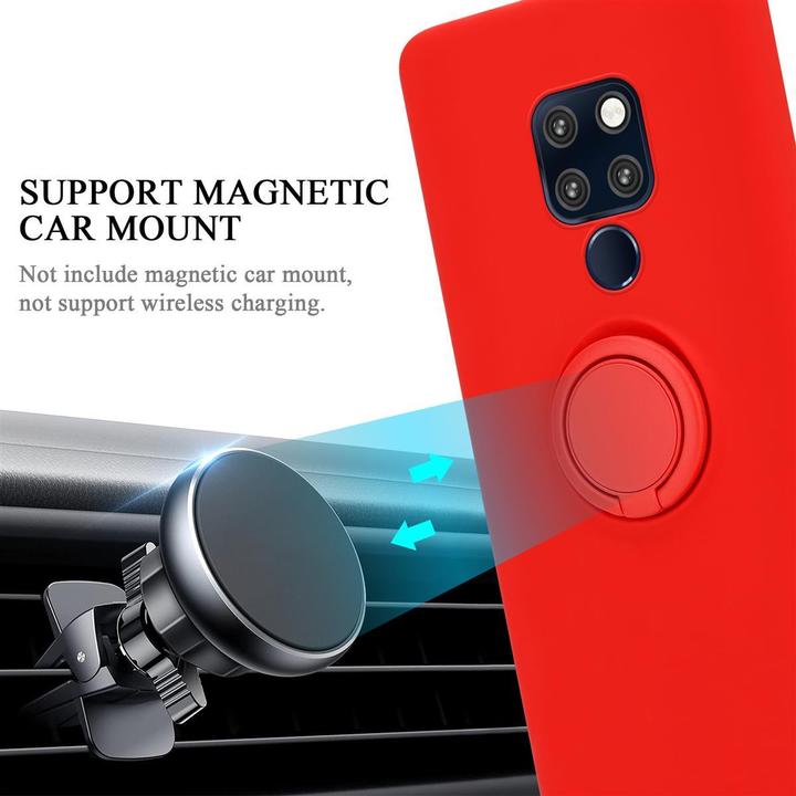 Actual product image Cadorabo TPU Liquid Ring Silicone Case Cover (Mate 20)